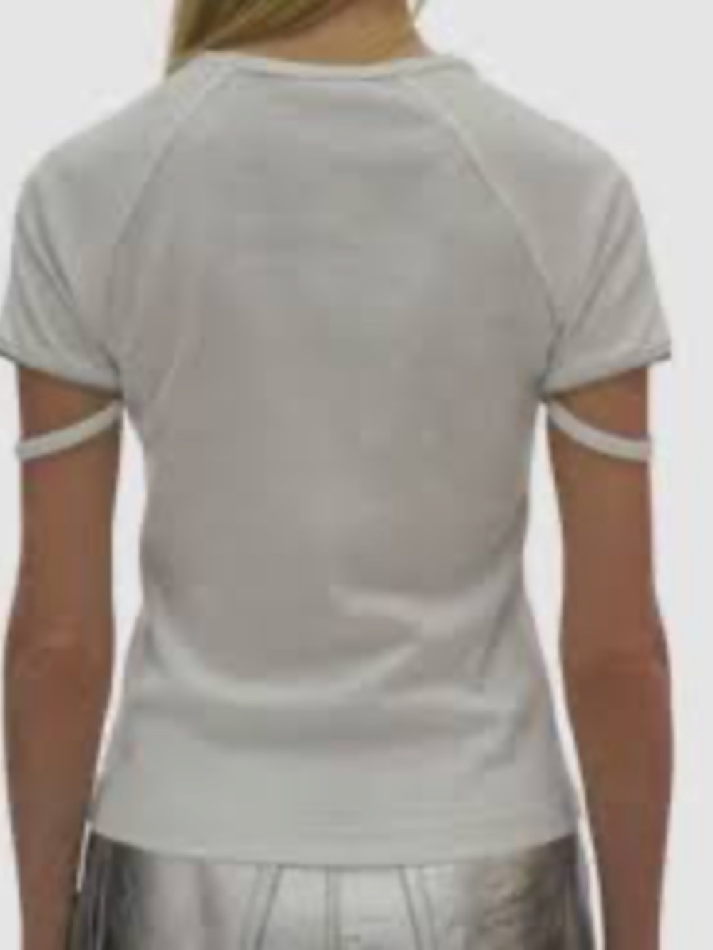 Helmut Lang White Baby Tee